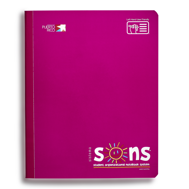 Libreta Sons Magenta Arte Proyecto