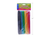 Craft Sticks Colored-Extra Jumbo 25Pk