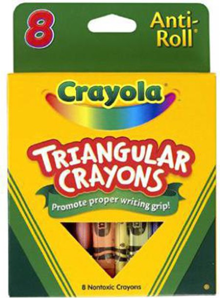 Crayola Triangular de 8