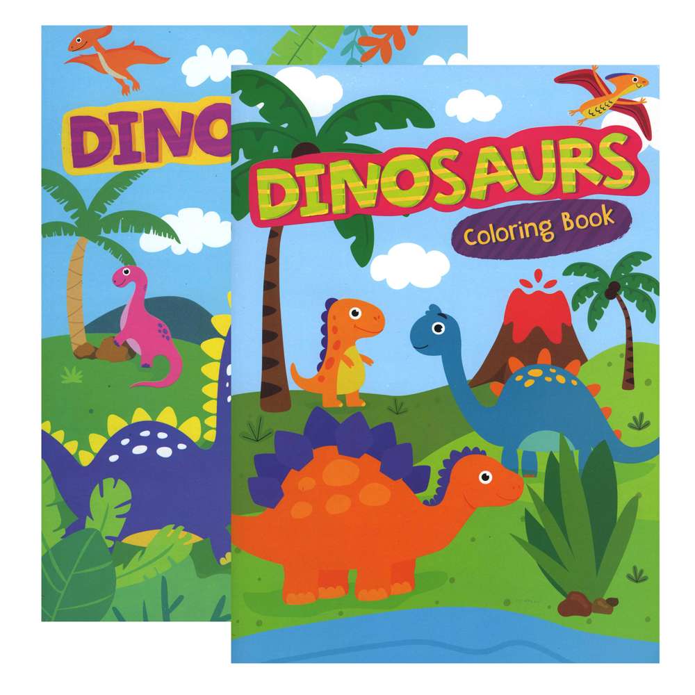 Coloring Book Dinosaurs