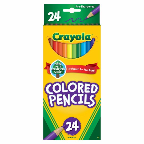 Lapices de Colores Crayola de 24