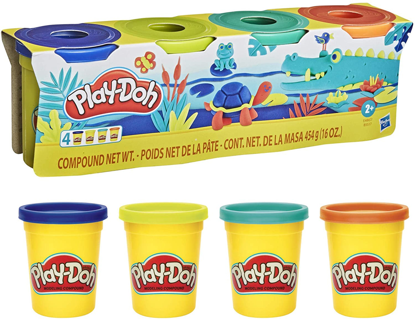 Play-Doh 4 pqt