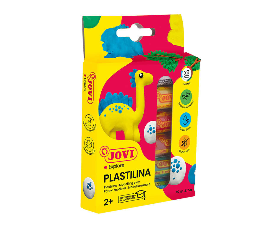 Plastilina jovi 50g 6 colores pastel 70/6p - Copistería Papelería El  Estudiante