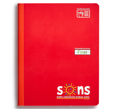 Libreta Sons- Roja