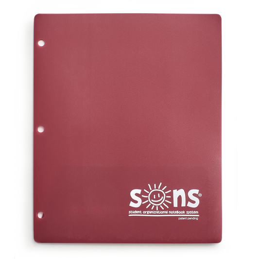 Sons Folder Burgundy