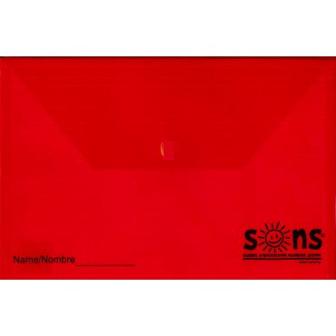 Sons Envelope Rojo